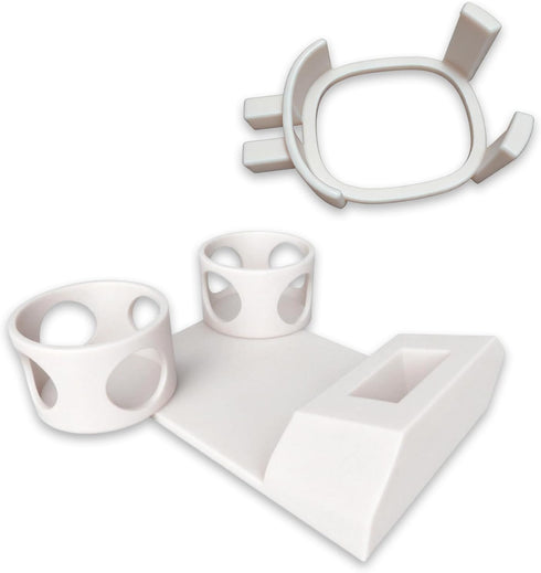 Generic Pump Holder Stand | Compatible with Ameda Breast Pump | Hands Breast Pump Accessory | Lightweight Portable Base
