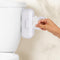 Discreet Flushable Wipes Dispenser Fits STANDARD Size Flushable Wipes Only No-Drill Suction
