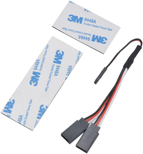 RC Car 2nd Generation Motor Sound Simulator Set, Remote Control Car Sound Engine Simulation Module with Speakers
