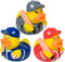 HAPPY DEALS ~ HAPPY DEALS 12 Baseball Rubber Ducks with Bats | Baseball Party Favors