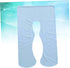MERRYHAPY U-Shaped Pillowcase for Pregnant Women Soft Knit Easy Zipper Machine Washable Durable Cover for Pregnancy