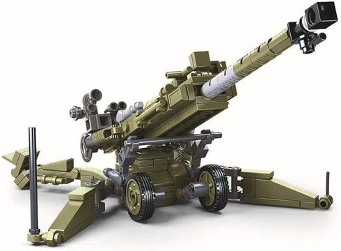 155mm Set 258 2 General Jim's US Army Howitzer Building Pieces WWII Korea Vietnam Artillery Model Army Green