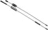 2 Pcs Black Metal RC Antenna, Decoration Accessory Parts for RC Crawler Car