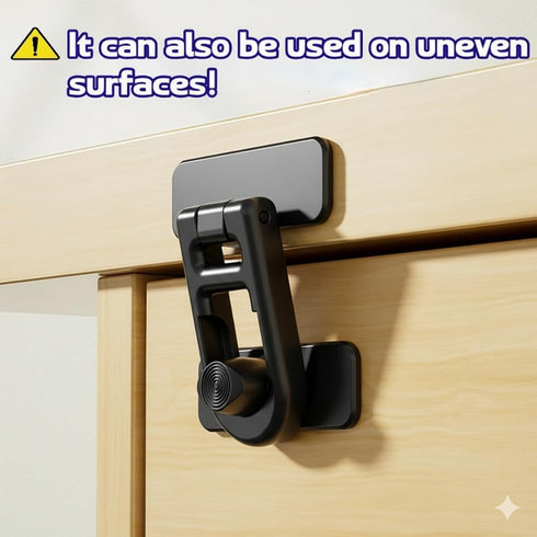 ROAESTKE 4 Pack Child Proof Cabinet Locks,Baby Proofing Locks for Cabinets, Oven, Freezer & More,Easy to Install, No