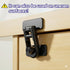 ROAESTKE 4 Pack Child Proof Cabinet Locks,Baby Proofing Locks for Cabinets, Oven, Freezer & More,Easy to Install, No