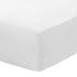 Everyday Kids Fitted Crib Sheet, 100% Soft Breathable Microfiber, White, Fits Standard Crib Mattress 28in x 52in