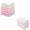 MUKIN Baby Washcloths and Burp Cloth and Baby Bath Towels