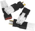 2 Pair ShareGoo Adapter, Compatible with Big Tamiya Style to T Style Plug for RC FPV Drone Car Truck