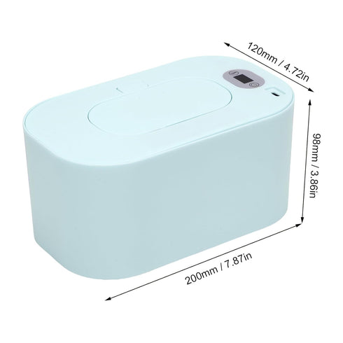 Vikye Baby Wipe Warmer, Automatic Temperature Control Large Capacity Wipes Dispenser, Fast Heating Portable for Home
