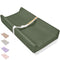 Vegan Leather Baby Changing Pad - Diaper Wipeable Changing Pad, Waterproof Cover