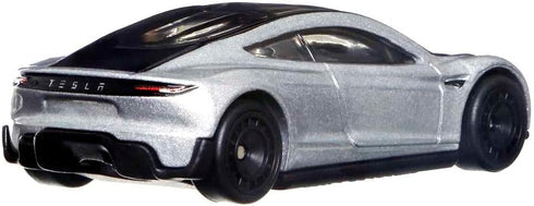 Hot Wheels Premium Collection Tesla Roadster Safari Vehicle 1:64 Scale for Kids 3 Years Old & Up