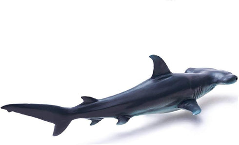 Gemini&Genius Hammerhead Shark for Kids, Swimming Pool Beach Bathing Toys, Soft Rubber Realistic Sea Animal Shark