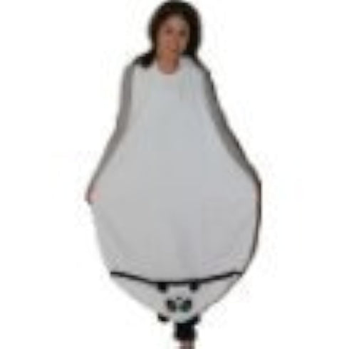 Frenchie Mini Couture Extra Large Hands Free Absorbent Hooded Towel, Panda