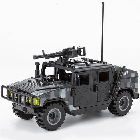 Armored Vehicle Building Block Toy, Military Vehicle for Age 6-12+, Army Battle Brick Model Gifts for Boys