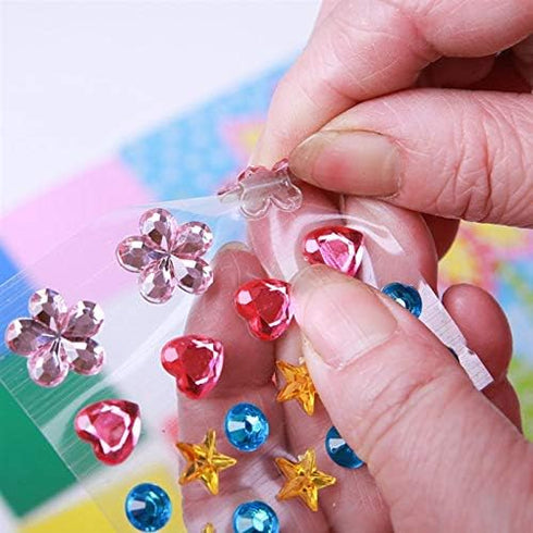 CCINEE 6 PCS Mosaic Sticker Art Puzzle DIY Handmade Painting for Kids Educational Toys