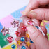 CCINEE 6 PCS Mosaic Sticker Art Puzzle DIY Handmade Painting for Kids Educational Toys