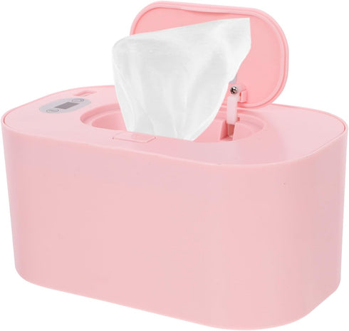 Holibanna Baby Diaper Wipe Warmer Adjustable Temperature Control Large Capacity Wet Tissue Heating Box for Newborns