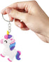 ArtCreativity Set of 12 Unicorn Rubber Keychains, Fun Key Chains for Kids, Birthday Party Favors, Goodie Bag Fillers