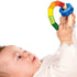 HABA Wooden Rainbow Teething Rattle Toy for Babies 0-18 Months, Made in Germany