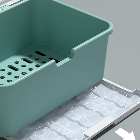 Baby Bottle Drying Rack - 1Pc Container with Cover and Easy-Carry Handle for Bottles and Cups