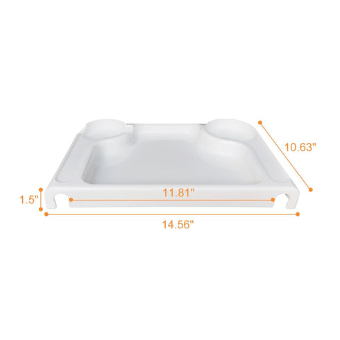 Replacement Dining Tray Only for MTWML Hook On High Chair - Original Machine Washable (Single Tray)