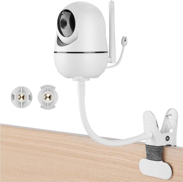 Ybludiy Flexible Baby Monitor Mount Compatible with HelloBaby HB65/HB6550/HB6558/HB66/HB248,ANMEATE SM935E/SM650 Baby Monitor,Babyphone Camera