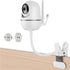 Ybludiy Flexible Baby Monitor Mount Compatible with HelloBaby HB65/HB6550/HB6558/HB66/HB248,ANMEATE SM935E/SM650 Baby Monitor,Babyphone Camera