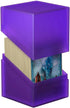 Ultimate Guard Boulder 100+ Classic Deck Case for 100 Double-Sleeved TCG Cards, Amethyst