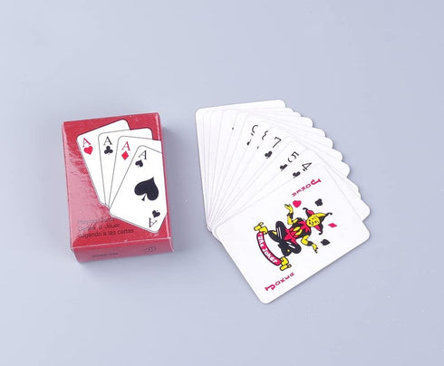 5 Decks Mini Playing Cards Party Favor, Miniature Poker Cards for Kids and Adults, 2 x 1.5 Inch