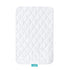 2 Pack 38'' 24'' Mini Crib Mattress Protector Waterproof Mini Crib Sheets Fitted x Skin Friendly & Breathable Sheet