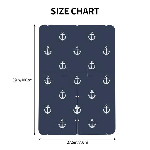 Hcpwzrf Nautical Baby Car Seat Cover & Nursing Cover - Breathable Stretch Multi-Use Cover for Breastfeeding, Stroller