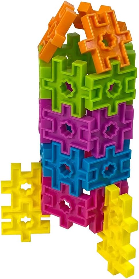 KADU DA Out of This World 78 Piece Set, Incredibly Interconnectable STEM/STEAM Building + Construction Toy