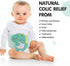 Upset Tummy 2 Packs Hilph Baby Colic, Gas and Stomach Relief, Heated Warmer Wrap with Gel for Newborns and Infants
