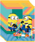 Unique Despicable Me Birthday Party Supplies Favor Bundle, Includes 8 Loot Bags, 8 Paper Goggles, 24 Tattoos