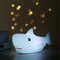 TriPro Silicone Shark Night Light for Kids Nursery Soft Touch LED Baby