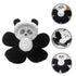 Healeved Bath Mat Comfortable Cartoon Panda Shaped Cushion for Newborns Non-Slip Design Easy to Clean Soft Bath Pad