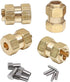 Brass Wheel Hex Hub 10mm(+6mm) Extenders Adaptor Set for 1/18 TRX4M RC Crawler Car Upgrade Parts