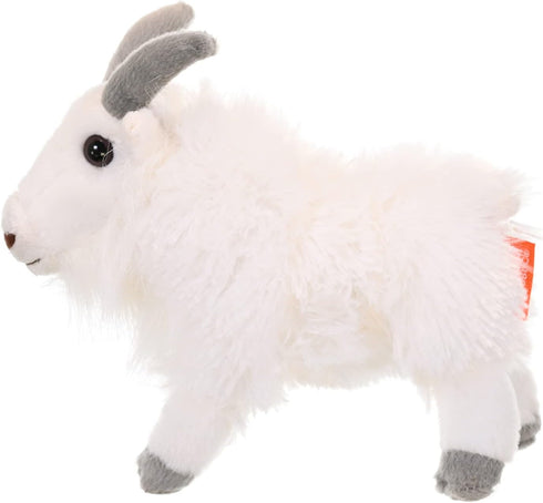 Wild Republic Mountain Goat Plush - 8 Inch Stuffed Animal, Cuddlekins Toy Gift for Kids
