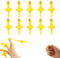 TCOTBE 10 Pack Slingshot Chicken,Slingshot Chicken Rubber Flick Flying Chicken,Funny Christmas, Flingers Stretchy