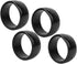 VGEBY1 4PCS RC Drift Hard Tires, 26mm RC Racing Speed Hard Drift Tires for 1/10 RC Drifting Car Accessory