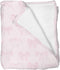 Selgkds Pastel Pink Bows Baby Blankets for Girls Preppy Girly Ribbons Swaddle Receiving