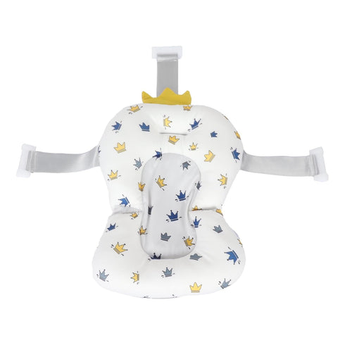 Hamwesh Baby Bath Cushion, Soft Breathable Bathtub Seat for 0-12 Months with Nonslip