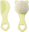 YUSHTPO Infant Comb Set with Hairbrush for Delicate Skin Feature Lovely Bear Pattern