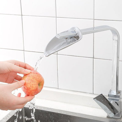 Jinshining 3 Pack Multicolor Faucet Extender for Toddlers - Sink Extender for Kids Hand Washing, Bathroom Sink Spout