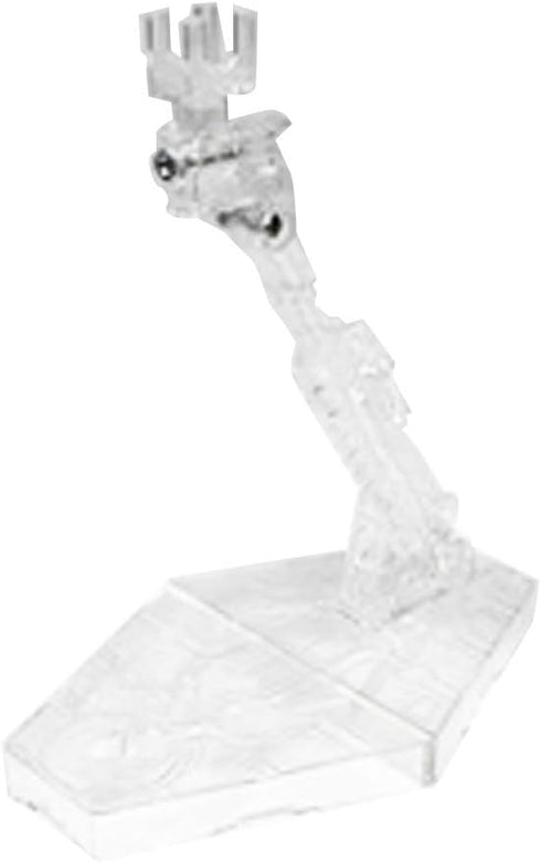 MY MIRONEY 2-Pack Clear Action Figure Stand - Assembly Model Support Display Stand Compatible with Gundam 1/144