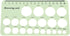 Nurnesy 1.5m Nipple Ruler, Flexible Silicone Breast Flange Measurement Tool for Breast Pump Flange Sizing, Postpartum