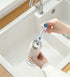 SHUILING 2pcs Set head-4pcs) Brush Cleaning Detachable Sponge Cleaning Brush Non Scratch Glassware Bottle Washing