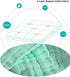 Peonita 6 Pack Set Muslin Baby Washcloths Organic Cotton Face Towels for Newborns Ultra-Soft, Reusable & Absorbent