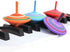 GoodPlay 3 Pcs/Set Gyroscope, Handmade Painted Wood Spinning Tops, Educational Kindergarten Toys
