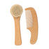 Newborn Hair Grooming Kit Soft Bristle Brush and Comb Set Care Bath